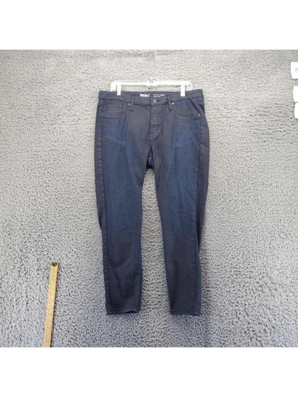 Mossimo Jeans Womens 14R Blue Denim Jeggings Power Stretch *Read*